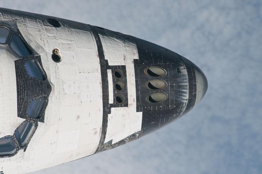 Mapping Sequence performed during the STS-135 R-Bar Pitch Maneuver