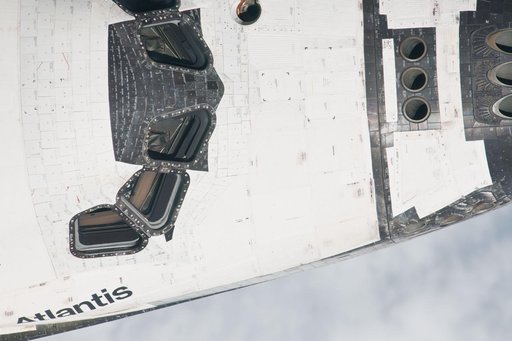 Mapping Sequence performed during the STS-135 R-Bar Pitch Maneuver