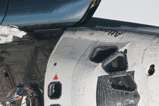 Mapping Sequence performed during the STS-135 R-Bar Pitch Maneuver
