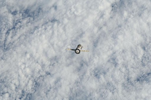 Soyuz TMA-21 spacecraft departs ISS