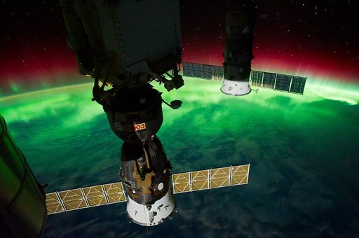 Aurora Australis  view taken by the Expedition 29 crew