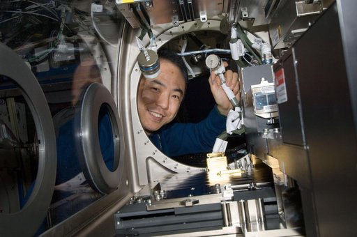 Furukawa with MSG in U.S. Lab