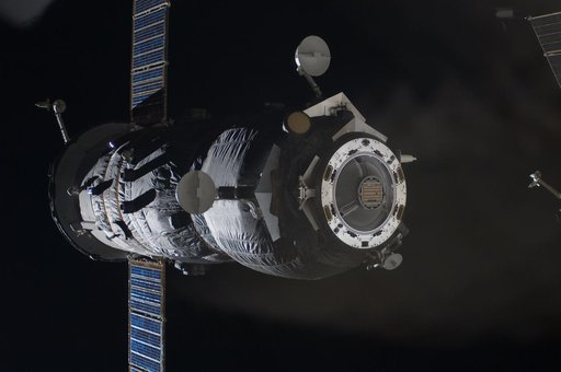 Progress 45P Spacecraft undocks from the ISS