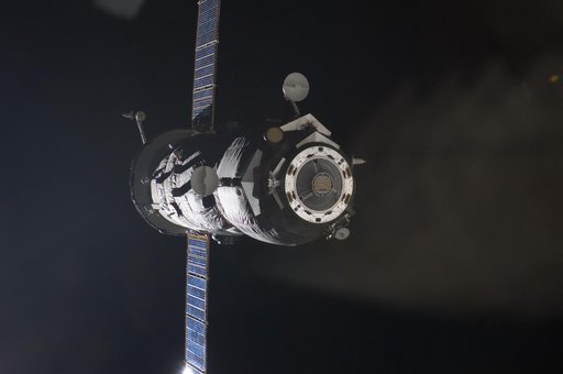 Progress 45P Spacecraft undocks from the ISS