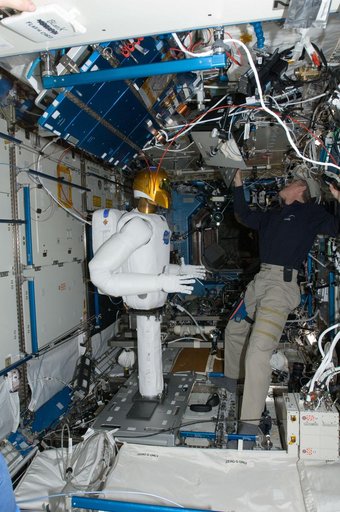Robonaut 2 in the U.S. Laboratory