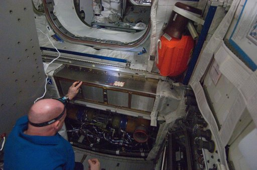 Kuipers during scheduled inspection and extensive cleanup of ventilation systems