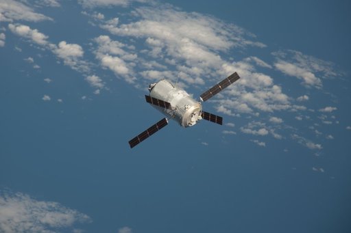 ESA Edoardo Amaldi ATV-3 approaches the ISS