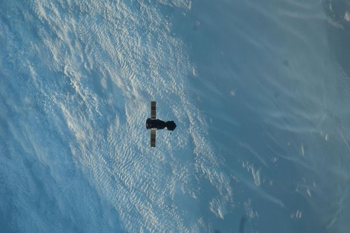 Soyuz TMA-22/28S departs the ISS