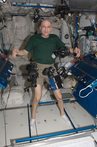 Pettit with Cameras in Node 2
