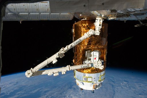 View of HTV3 berthed to Node 2