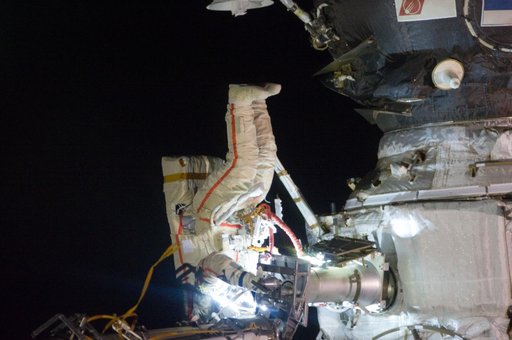 Russian EVA-31 spacewalk