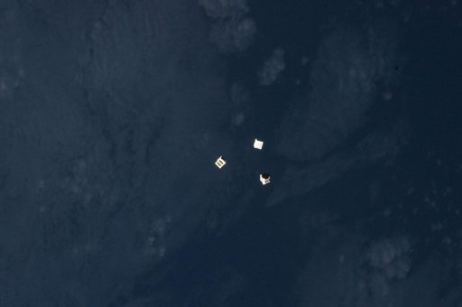 JEMRMS Small Satellite Deployment Observation