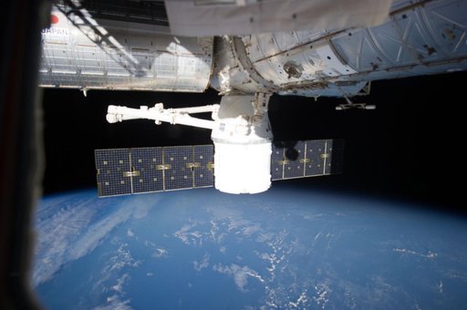 Dragon docked to Node 2