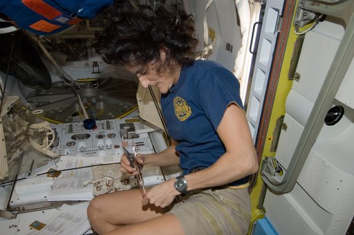 Williams in Airlock