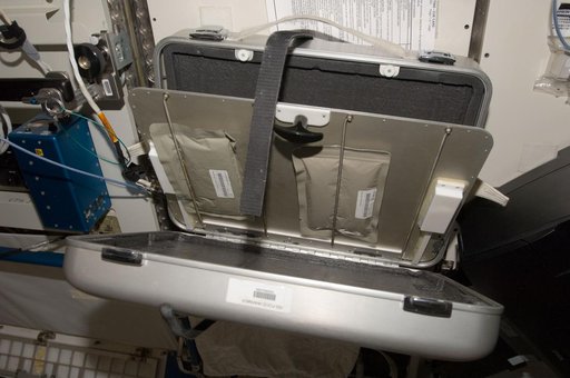 Food Packets within suitcase