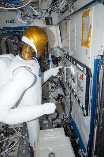 Robonaut 2 in the U.S. Laboratory