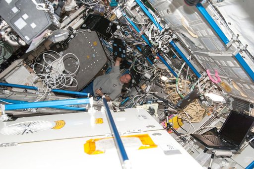 Ford installs a UBNT sensor kit in the U.S. Laboratory