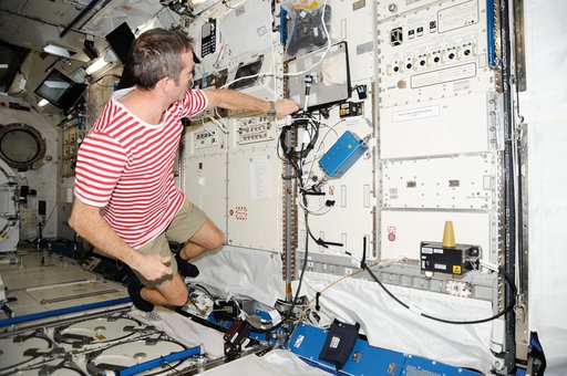 Hadfield works at rack in the JPM