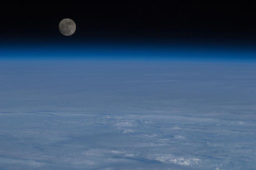 Lunar Observations taken by Expedition 34 crewmember