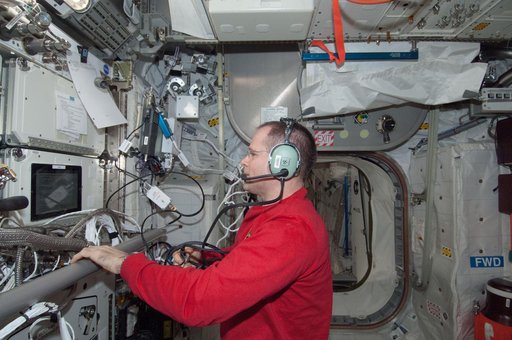 Ford during ISS Ham Radio Session