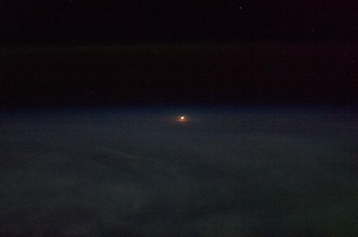 Soyuz TMA-08M/34S Launch seen from ISS