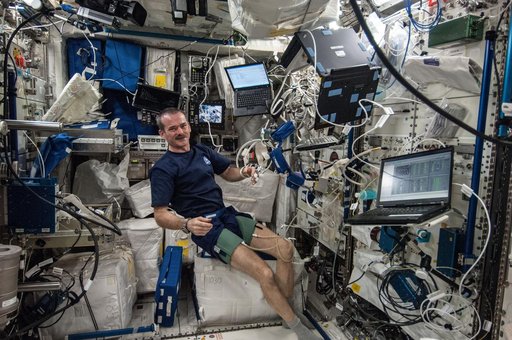 Hadfield during BP Reg Experiment Operations