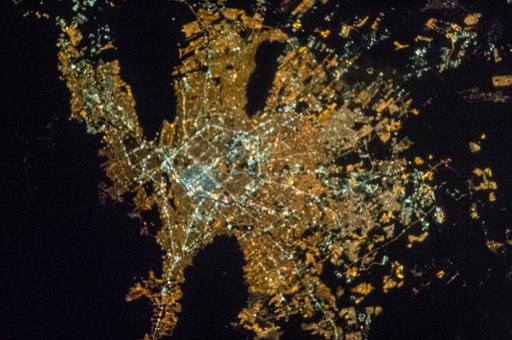 Earth observation taken by the Expedition 35 crew
