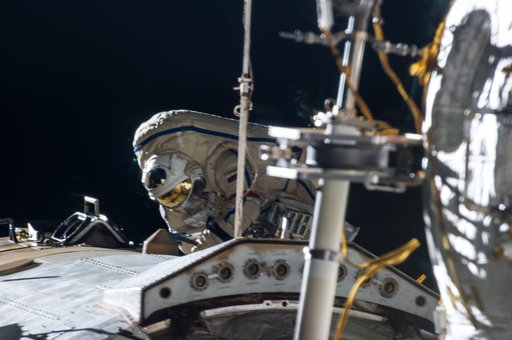 Extravehicular Crewmember during EVA 32