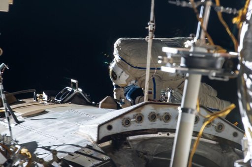 Extravehicular Crewmember during EVA 32