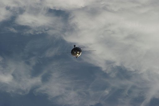 Progress 51P on approach to the ISS