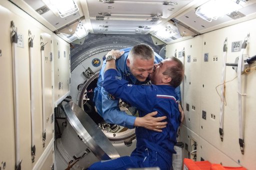 Welcome ceremony for rest of Expedition 36 crew