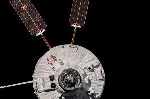 ESA Albert Einstein ATV-4 during approach