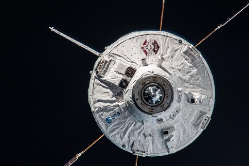 ESA Albert Einstein ATV-4 during approach
