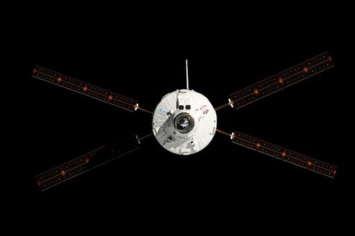 ESA Albert Einstein ATV-4 during approach