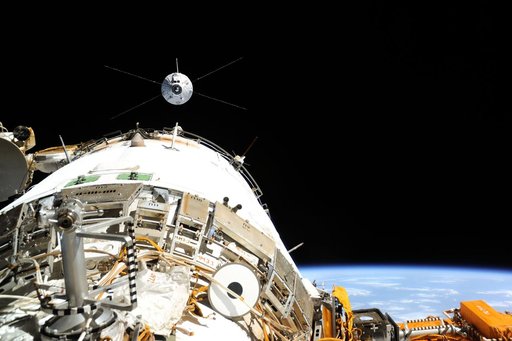 ESA Albert Einstein ATV-4 during approach