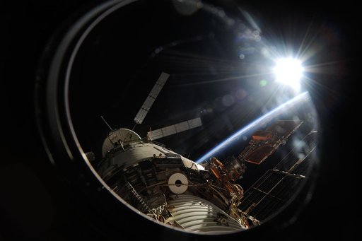 ESA Albert Einstein ATV-4 during approach