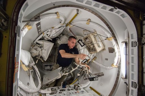 Cassidy in Airlock