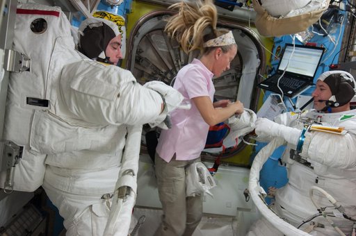 USOS Extravehicular Activity (EVA) #22 Preparations