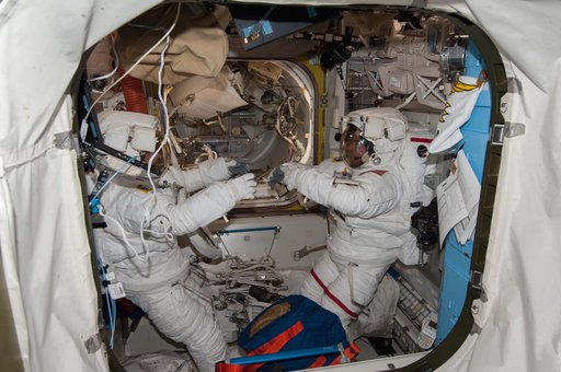 USOS Extravehicular Activity (EVA) #22 Preparations