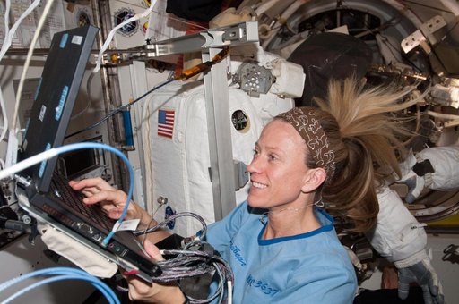 Nyberg in Airlock