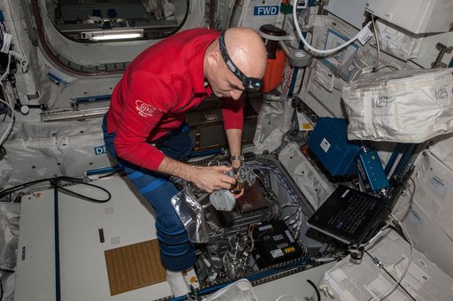 Columbus Thermal Control System (TCS) Degassing Operations