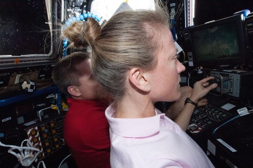 Crew participates in onboard training activity