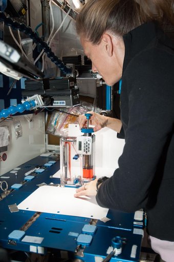 Capillary Flow Experiment in Node 2