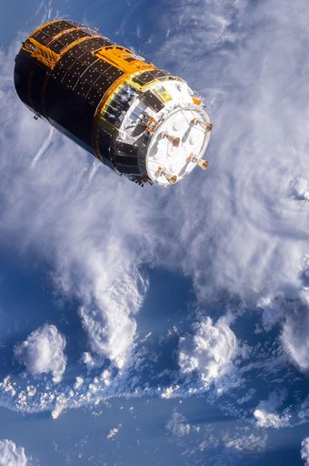 HTV-4 undocking