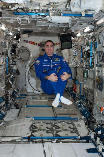 Cassidy in flight suit