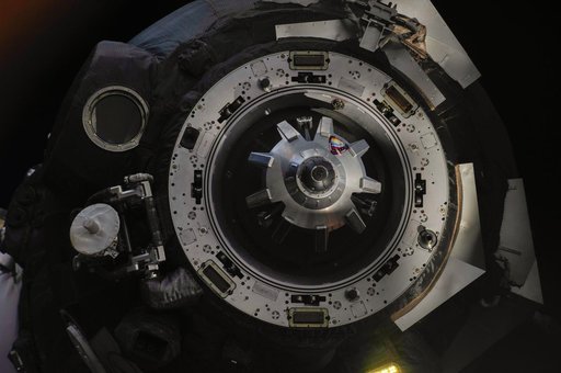 Soyuz TMA-08M spacecraft departure