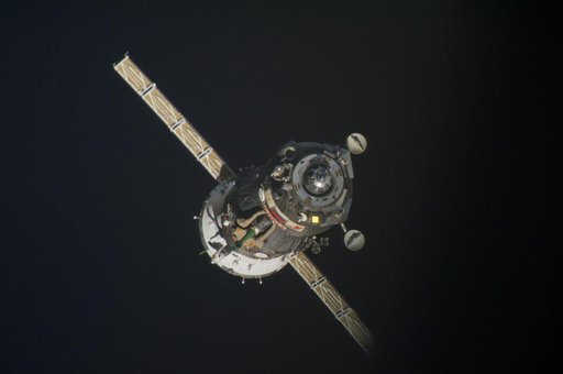 Soyuz TMA-08M spacecraft departure