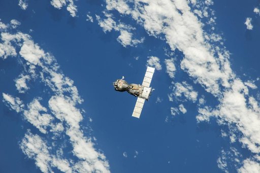 Soyuz TMA-08M spacecraft departure