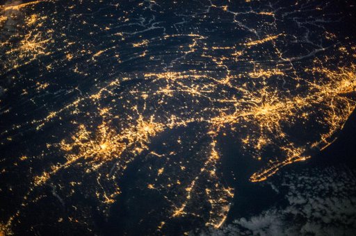 Earth observation taken by the Expedition 37 crew