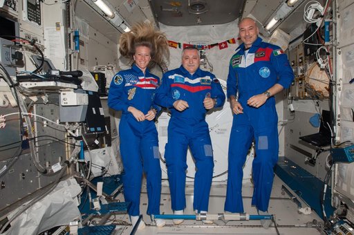 Expedition 37 inflight crew portrait